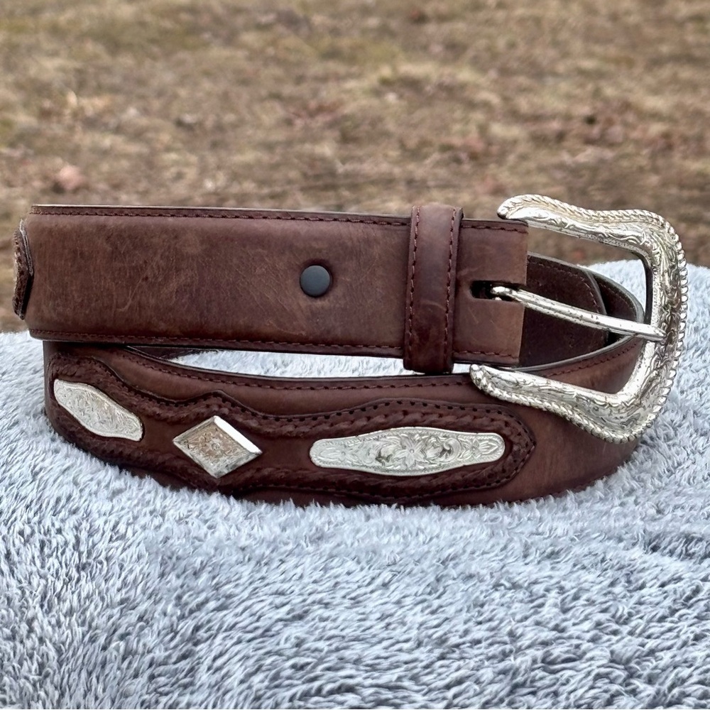 Vintage WFA Southwestern Concho Style Belt!